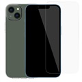 Saii 2 az 1-ben iPhone 14 Plus TPU tok és edzett üveg képernyővédő fólia