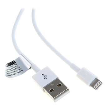 Saii Lightning / USB kábel - iPhone, iPad, iPod - 1 m - fehér