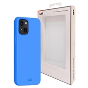 Saii Premium iPhone 13 folyékony szilikon tok - kék