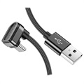 Saii U alakú USB-C kábel - 1 m - Fekete