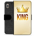 Samsung Galaxy A10 Premium pénztárca tok - King