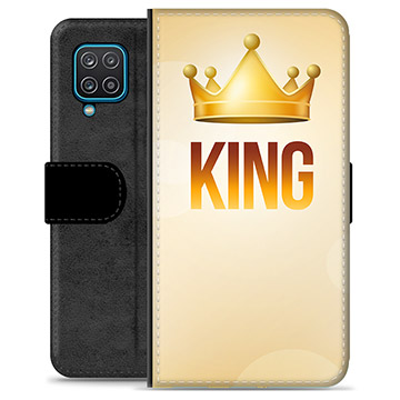 Samsung Galaxy A12 Premium Wallet tok - King