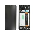 Samsung Galaxy A13 előlap és LCD kijelző GH82-28508A / GH82-28653A - Fekete