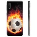 Samsung Galaxy A20e TPU tok - Football Flame