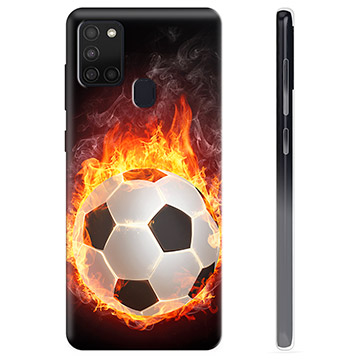 Samsung Galaxy A21s TPU tok - Football Flame