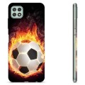 Samsung Galaxy A22 5G TPU tok - Football Flame