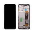 Samsung Galaxy A23 5G előlap és LCD kijelző GH82-28563A - Fekete