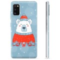 Samsung Galaxy A41 TPU tok - karácsonyi medve