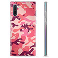 Samsung Galaxy Note10 TPU tok - rózsaszín terepszínű