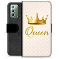 Samsung Galaxy Note20 Premium pénztárca tok - Queen