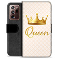 Samsung Galaxy Note20 Ultra Premium pénztárca tok - Queen