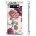 Samsung Galaxy S10 hibrid tok – romantikus virágok