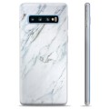 Samsung Galaxy S10+ TPU tok - márvány