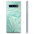 Samsung Galaxy S10+ TPU tok - zöld menta