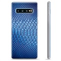 Samsung Galaxy S10+ TPU tok - bőr