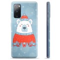 Samsung Galaxy S20 FE TPU tok - karácsonyi medve