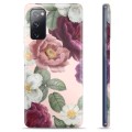 Samsung Galaxy S20 FE TPU tok – romantikus virágok