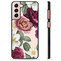 Samsung Galaxy S21 5G védőburkolat – romantikus virágok