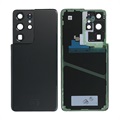 Samsung Galaxy S21 Ultra 5G hátlap GH82-24499A - fekete