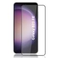 Samsung Galaxy S23 FE Mocolo Teljes Méretű Képernyővédő Fólia - 9H - Fekete él