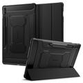 Samsung Galaxy Tab S9 FE+ Spigen Rugged Armor Pro Folio tok - fekete