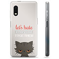 Samsung Galaxy Xcover Pro TPU tok - Angry Cat