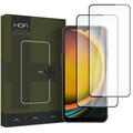 Samsung Galaxy Xcover7 Hofi Premium Pro+ Edzett Üveg Képernyővédő Fólia - 2 db. - Fekete Él