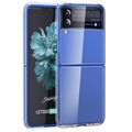 Samsung Galaxy Z Flip3 5G Műanyag Tok - átlátszó