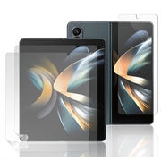Samsung Galaxy Z Fold4 Flex hibrid fólia és edzett üveg - átlátszó