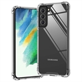 Samsung Galaxy S21 FE 5G Karcálló Hibrid Tok - Átlátszó