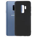 Samsung Galaxy S9+ rugalmas szilikon tok - fekete