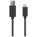 Sony UCB30 USB Type-C nagy sebességű kábel - 1 m - fekete