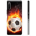Sony Xperia L4 TPU tok - Football Flame