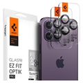 Spigen Glas.tR Ez Fit Optik Pro iPhone 14 Pro/14 Pro Max/15 Pro/15 Pro Max Kamera Lencsevédő - Fekete