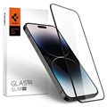 Spigen Glas.tR Slim HD iPhone 14 Pro Max edzett üveg képernyővédő - fekete
