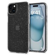 iPhone 15 Plus Spigen Liquid Crystal Glitter tok - átlátszó