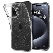 iPhone 15 Pro Spigen Liquid Crystal Glitter tok - átlátszó