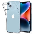 Spigen Liquid Crystal iPhone 14 TPU Tok - Átlátszó