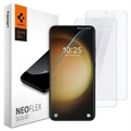 Spigen Neo Flex Solid Samsung Galaxy S23 5G Képernyővédő Fólia - 2 Db.