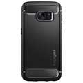 Samsung Galaxy S7 Spigen robusztus páncéltok - fekete