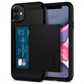 Spigen Slim Armor CS iPhone 11 tok - fekete