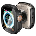 Spigen Thin Fit 360 tok képernyővédő fóliával Apple Watch Ultra/Ultra 2 - 49 mm - fekete