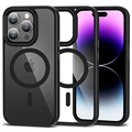 iPhone 15 Pro Max Tech-Protect Magmat tok - MagSafe kompatibilis - Fekete / Tiszta
