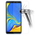 Samsung Galaxy A7 (2018) edzett üveg képernyővédő fólia - 9H - átlátszó