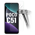Xiaomi Poco C51 edzett üveg képernyővédő fólia - 9H, 0,3 mm - átlátszó
