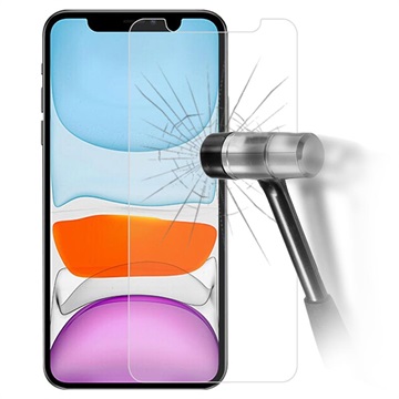 iPhone 12 mini edzett üveg kijelzővédő fólia - 9H, 0,3 mm - átlátszó