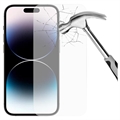 iPhone 14 Pro edzett üveg képernyővédő fólia - átlátszó