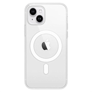 iPhone 15 Plus MagSafe Compatible Hibrid Tok - Átlátszó
