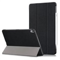 Tri-fold sorozatú iPad Air 2020/2022 Smart Folio tok - fekete