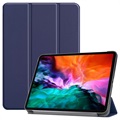 Tri-Fold sorozatú iPad Pro 12.9 (2021) Smart Folio tok - kék